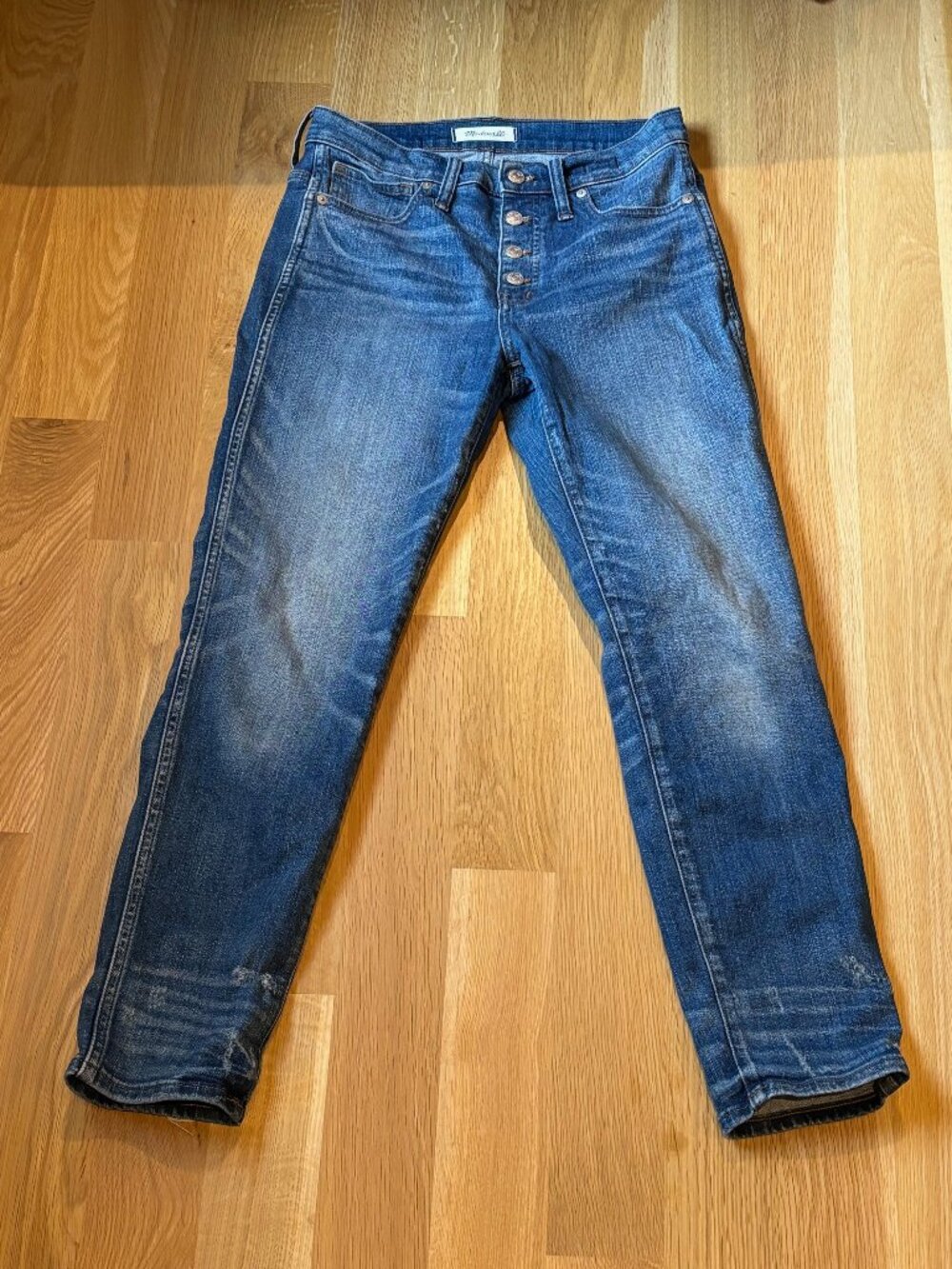 Madewell Slim Straight Denim